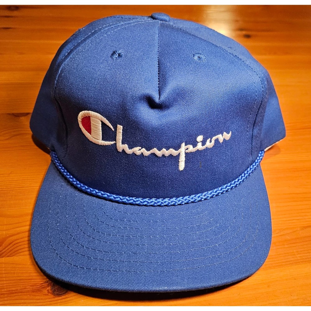 Vintage Champion Rope Hat Snapback